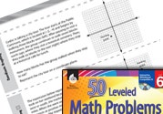 The Number System Leveled Problems: Coordinate Graphing Eboo