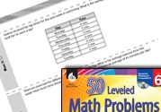 Statistics and Probability Leveled Problems: Find the Mean E