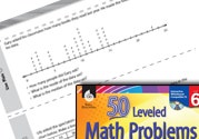 Statistics and Probability Leveled Problems: Line Plots Eboo