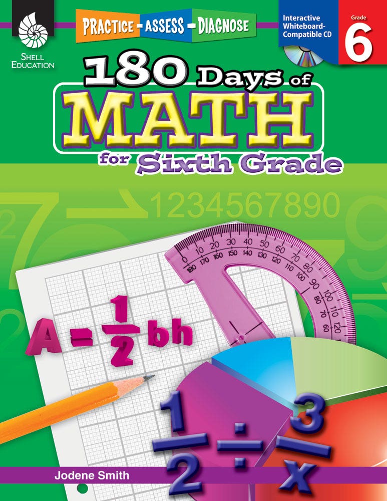 180 Days of Math for Sixth Grade Ebook