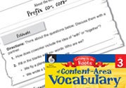 Content-Area Vocabulary Level 3: Prefix co- con- Ebook