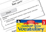 Content-Area Vocabulary Level 3: Base port- Ebook