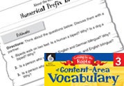Content-Area Vocabulary Level 3: Numerical Prefix bi- Ebook
