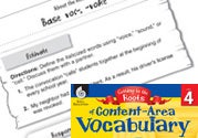 Content-Area Vocabulary Level 4: Base voc- -voke Ebook