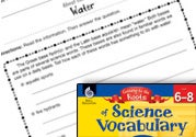 Content-Area Vocabulary Science: Bases hydr(o)- and aqu(a/e)