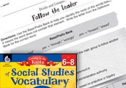 Content-Area Vocabulary Social Studies: Base sequ- secut- Eb