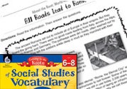 Content-Area Vocabulary Social Studies: Base stru- struct- E