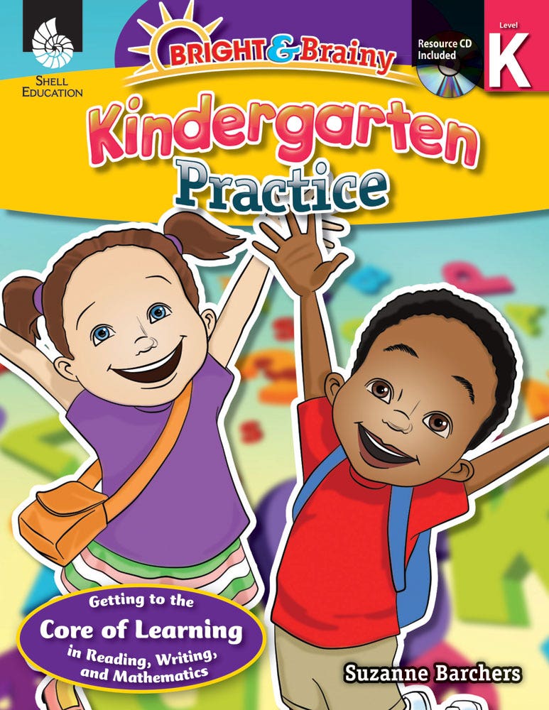 Bright & Brainy: Kindergarten Practice Ebook