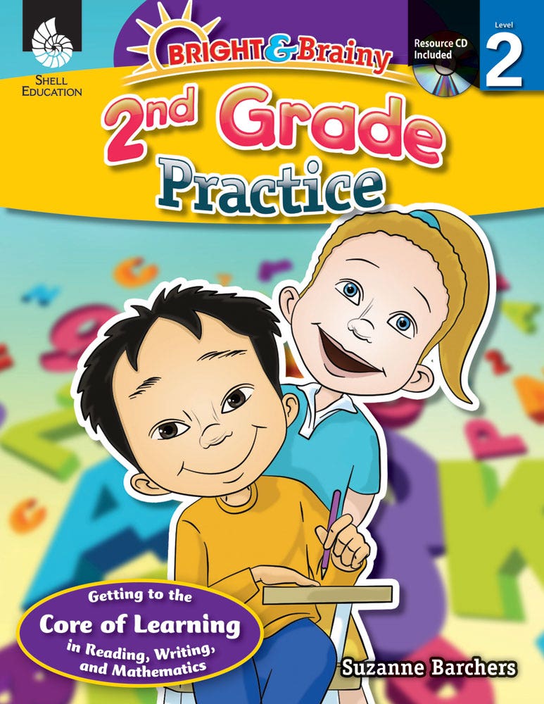 Bright & Brainy: 2nd Grade Practice Ebook
