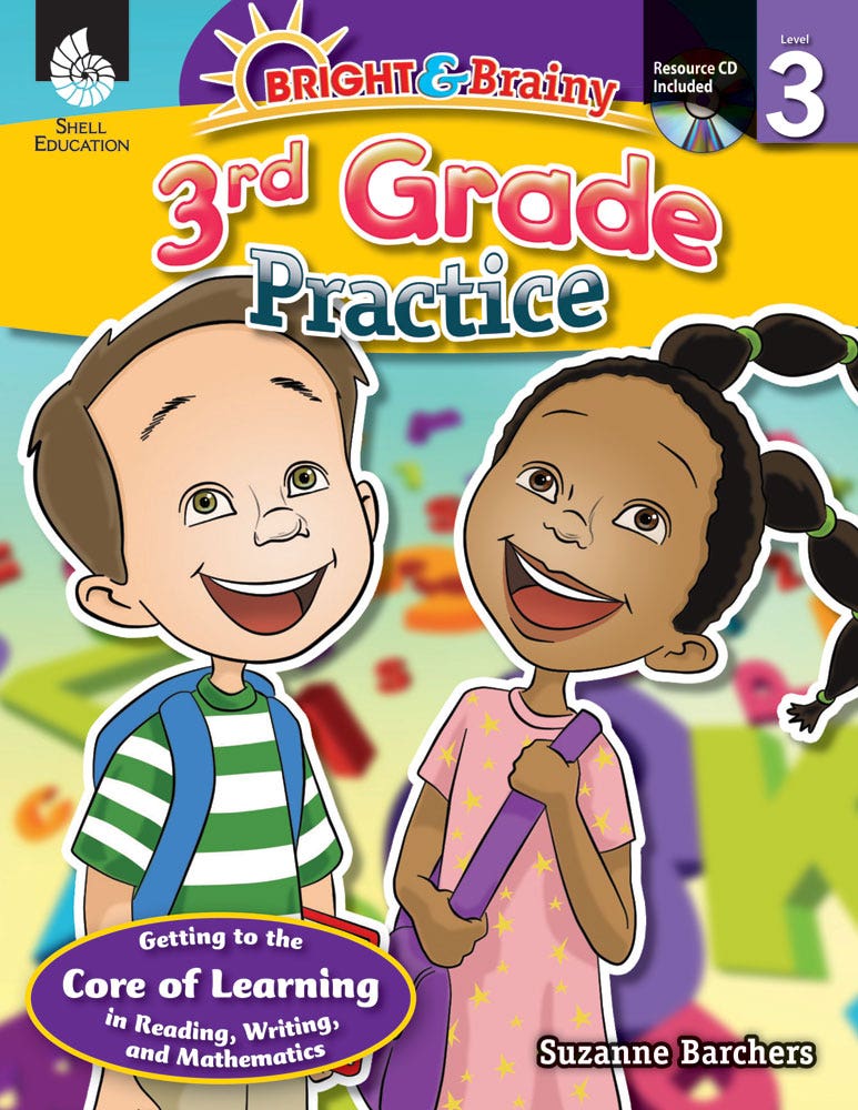 Bright & Brainy: 3rd Grade Practice Ebook