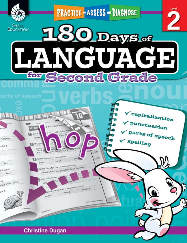 180 Days of Language for Second Grade Ebook