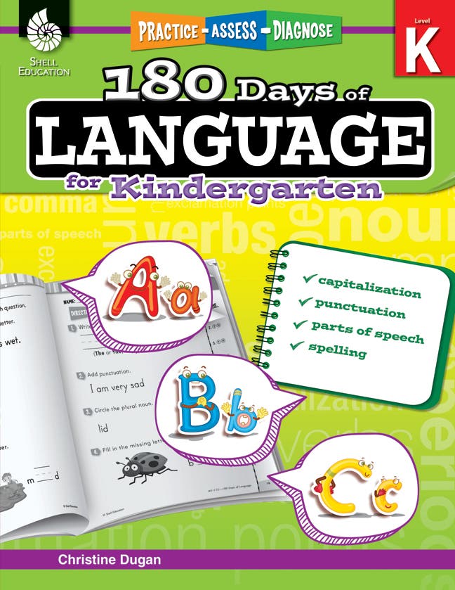 180 Days of Language for Kindergarten Ebook