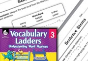 Vocabulary Ladder for Teasing Ebook
