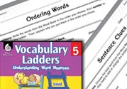 Vocabulary Ladder for Range of Emotion Ebook