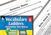 Vocabulary Ladder for Produce Ebook