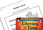Rhythm & Rhyme Literacy Time Ebook