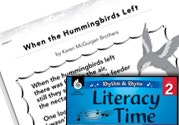 Rhythm & Rhyme Literacy Time Ebook