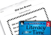 Rhythm & Rhyme Literacy Time Ebook