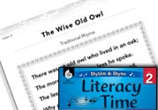 Rhythm & Rhyme Literacy Time Ebook