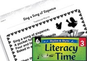 Rhythm & Rhyme Literacy Time Ebook