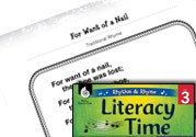 Rhythm & Rhyme Literacy Time Ebook