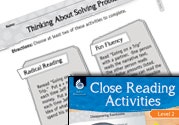 Close Reading with Mathematics Paired Texts Ebook