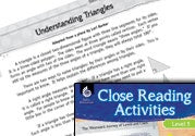 Close Reading with Mathematics Paired Texts Ebook