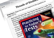 Language Arts Test Preparation Level 3: Threads of Kindness