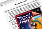 Language Arts Test Preparation Level 4: Hoop Dreams Ebook