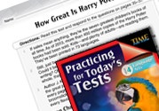Language Arts Test Preparation Level 4: How Great is Harry P