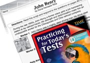 Language Arts Test Preparation Level 4: John Henry Ebook
