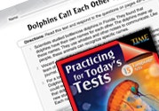 Language Arts Test Preparation Level 5: Dolphins Call Each O