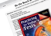 Language Arts Test Preparation Level 5: On the Beach at Nigh