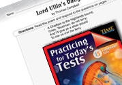 Language Arts Test Preparation Level 5: Lord Ullins Daughter
