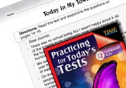Language Arts Test Preparation Level 2: Today in My Town Ebo