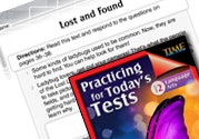 Language Arts Test Preparation Level 2: Lost and Found Ebook