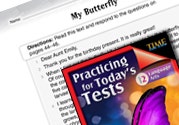 Language Arts Test Preparation Level 2: My Butterfly Ebook