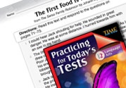 Language Arts Test Preparation Level 2: The First Food is Fo