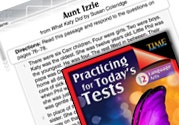 Language Arts Test Preparation Level 2: Aunt Izzie Ebook