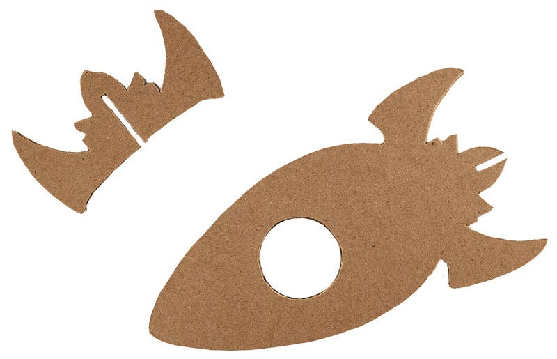 Rocket Ship Picture Frames 24 pk