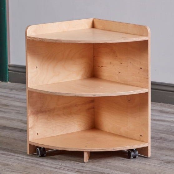 Rookie Mobile Corner Shelf 15.75inL x 23.62inH