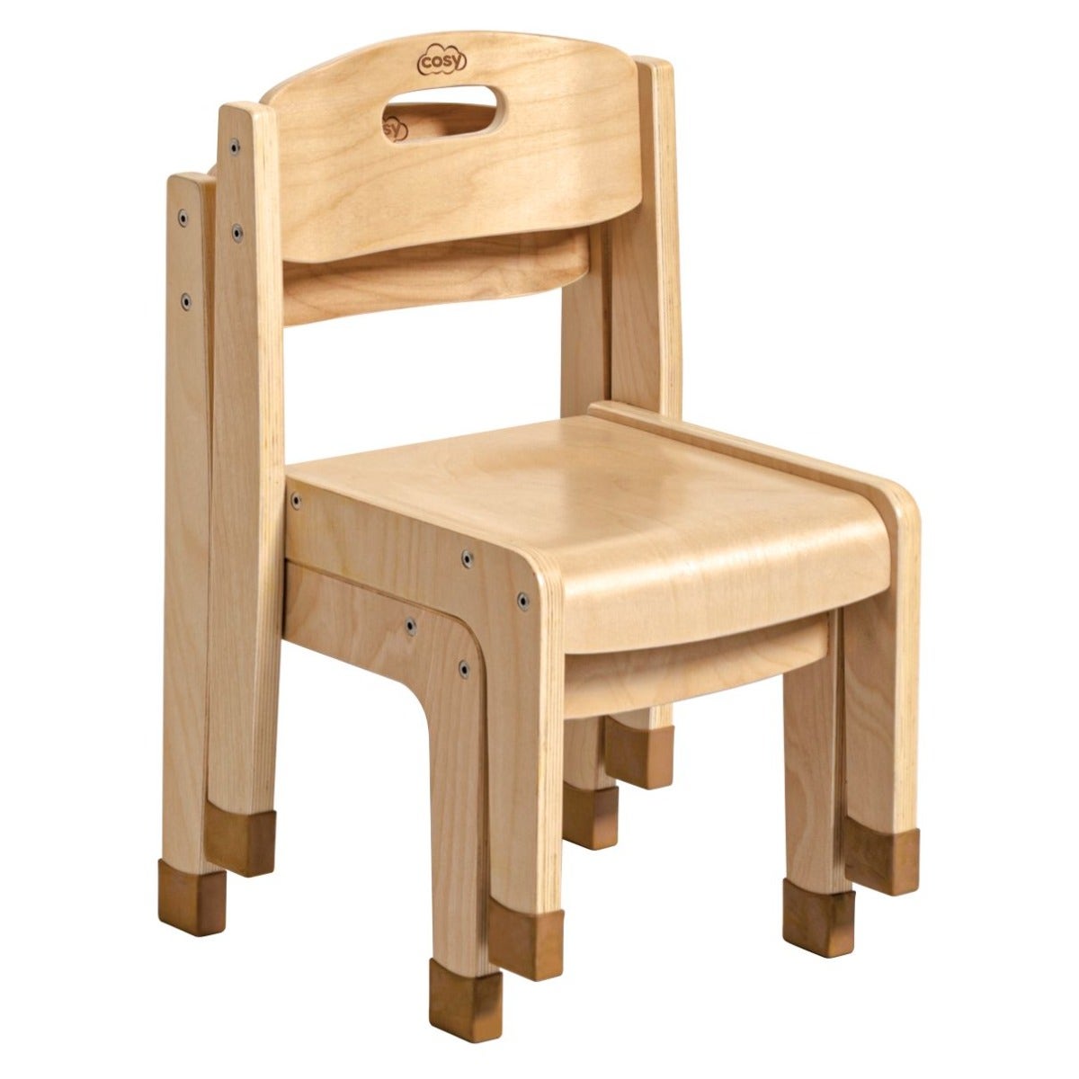 Stackable Chairs 4pk 13.78inH