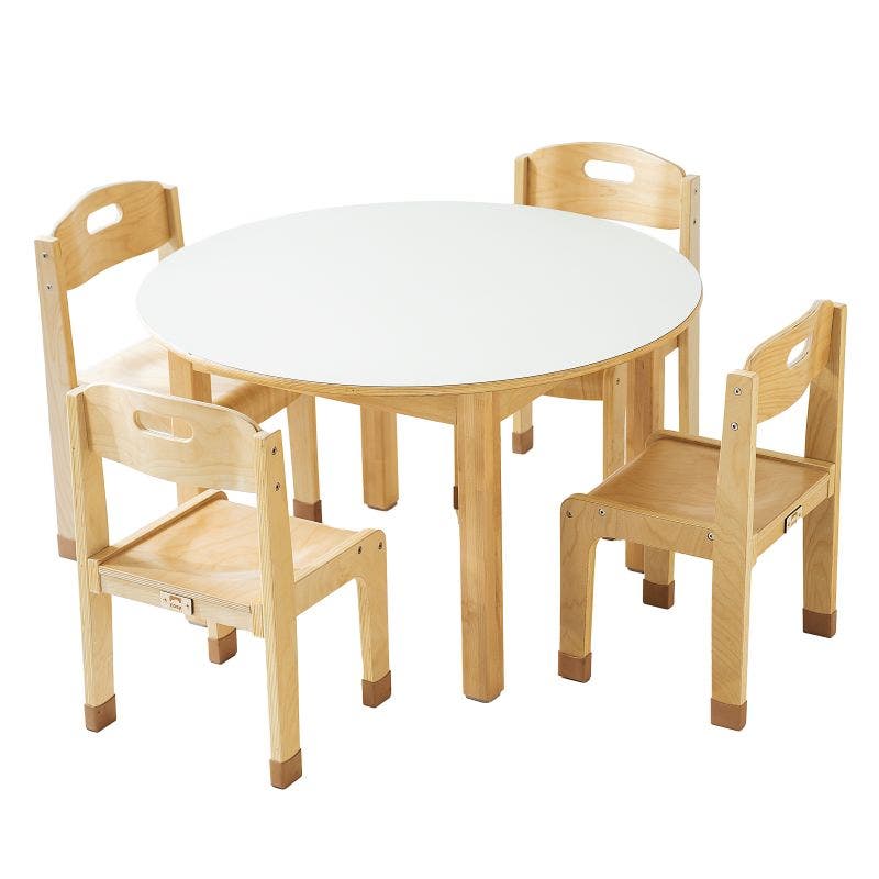 Stackable Chairs 4pk 13.78inH