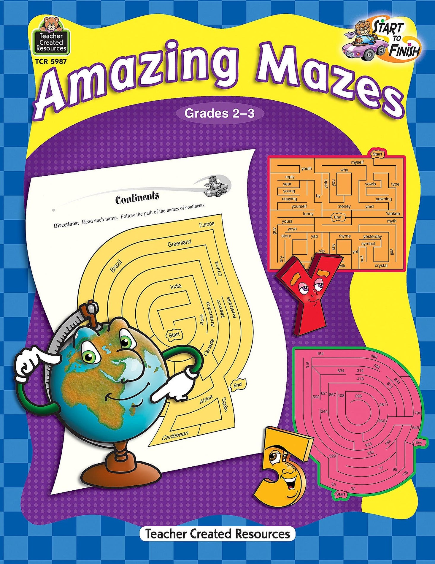 Start to Finish: Amazing Mazes Grd 2-3 Ebook