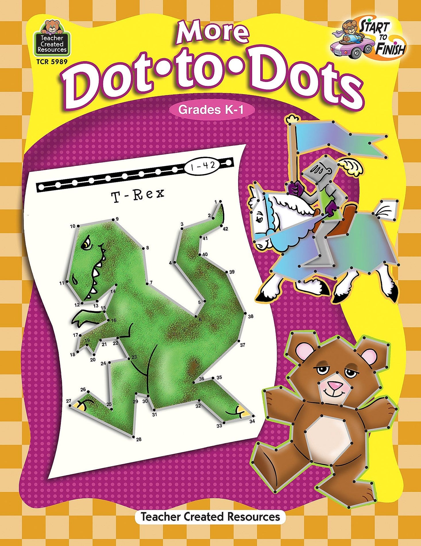 Start to Finish: More Dot-to-Dots Grd K-1 Ebook
