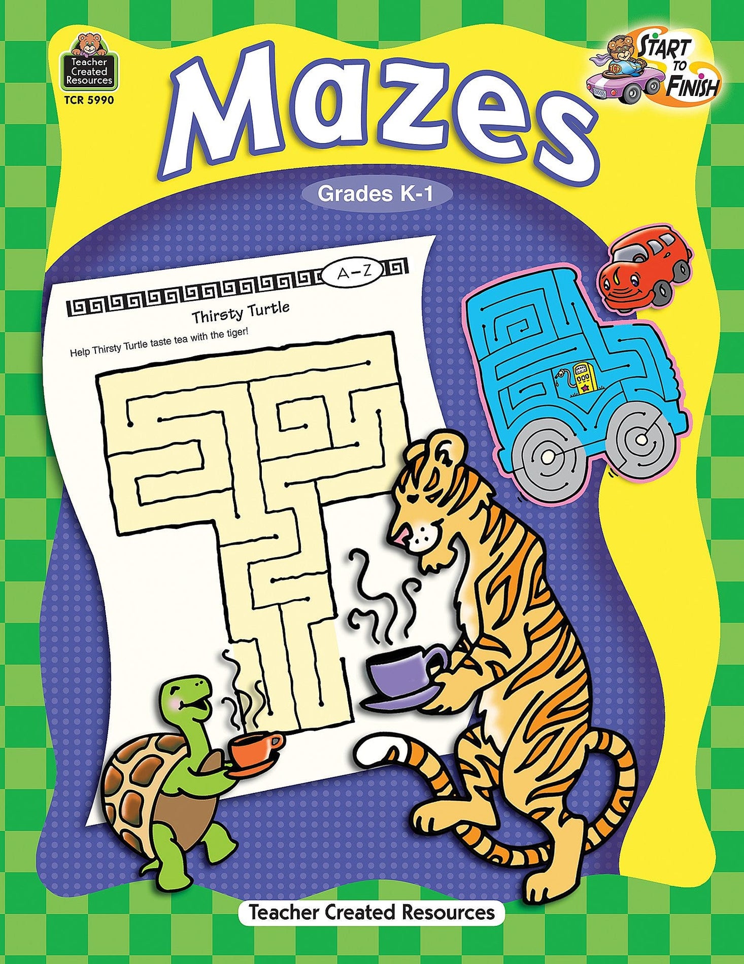 Start to Finish: Mazes Grd K-1 Ebook