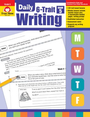 Daily 6-Trait Writing Grade 5 Ebook