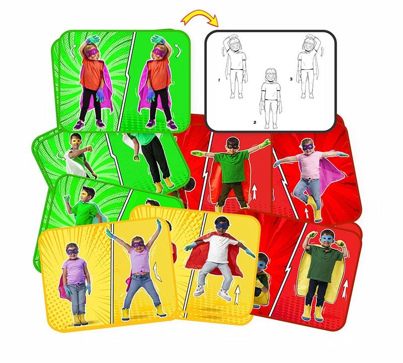 Super Hero Exercise Cards