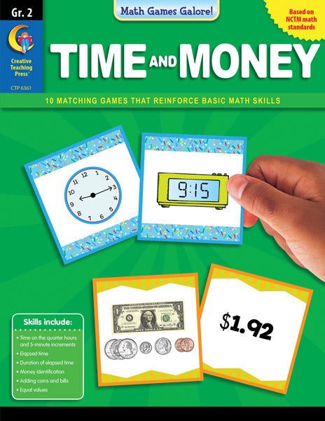 Gr 2 Time And Money - Math Games Galore Ebook