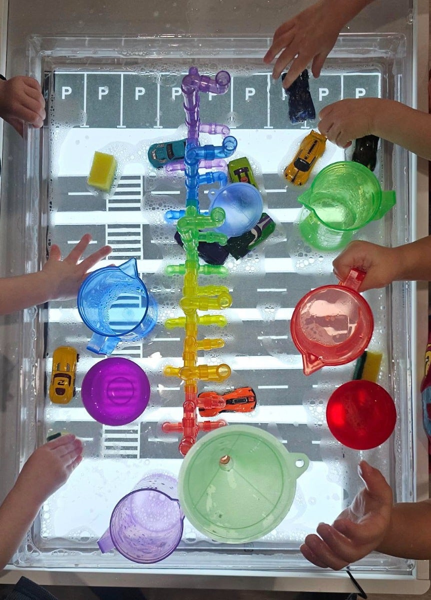 Excellerations Mini Translucent Pipe Tubes 360 Pieces